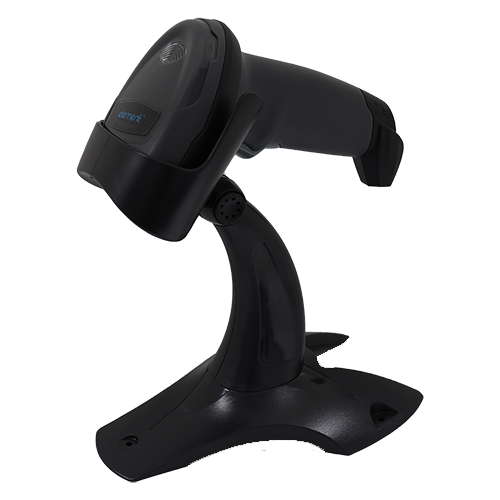 Element P100 1D/2D Handheld Barcode Scanner with Stand USB